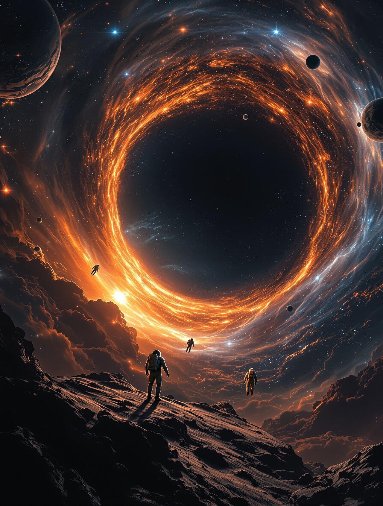 横店影视出品科幻电影《星辰大海》主视觉海报